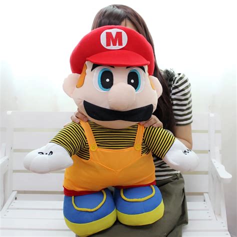 Large Super Mario plush toy doll, Mario Brothers toys, gifts to send girls, baby toys, birthday ...