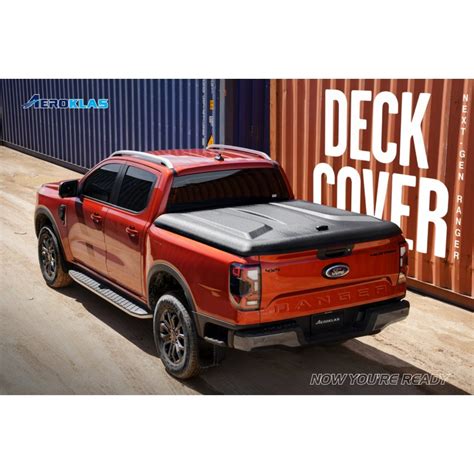 Ford Ranger Dump Covers - Rigid - Opens 45° - Double Cab from 2023