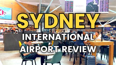 Sydney International Airport Review, Facilities and Duty Free - Travel ...