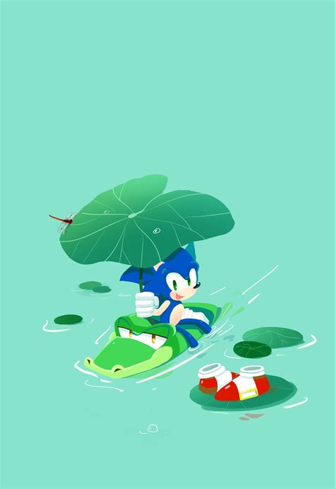 Sonic and crocodile - Sonic the Hedgehog Wallpaper (44456274) - Fanpop