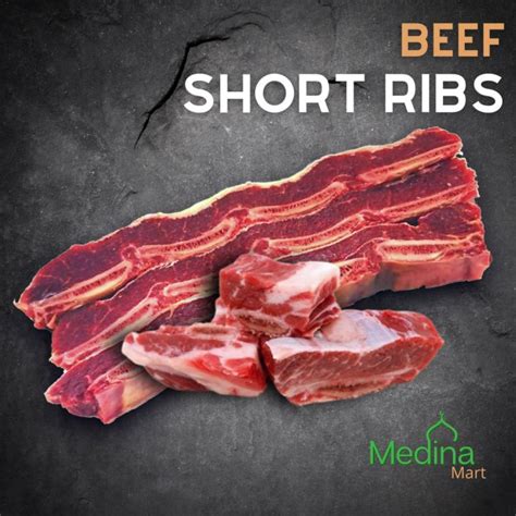 Halal Grass Fed Beef Short Ribs (Rusuk) (1KG) | Lazada Singapore