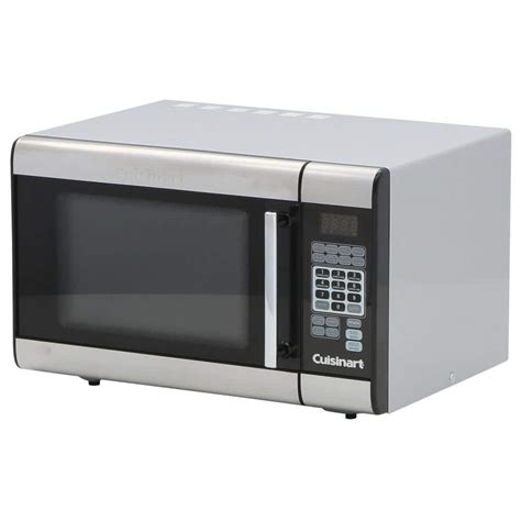 Cuisinart 1.0 cu. ft. Countertop Microwave in Stainless Steel-CMW-100 ...