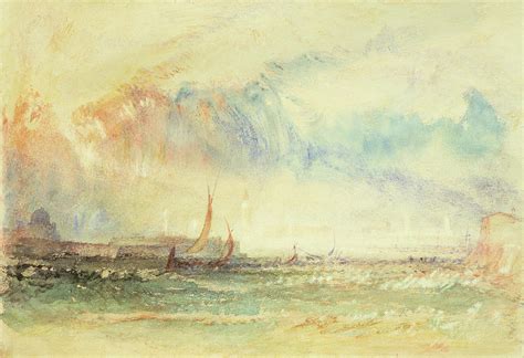 Storm At Sunset, Venice, C.1840 Painting by Joseph Mallord William ...