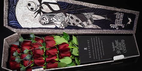 These ‘Nightmare Before Christmas’ Roses Come in a Coffin for the ...