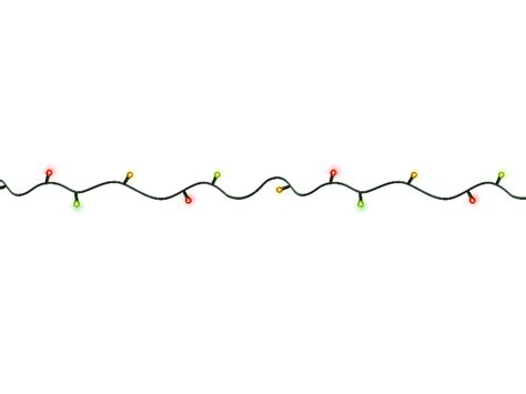 Christmas Lights Png (Isolated-Objects) | Textures for Photoshop