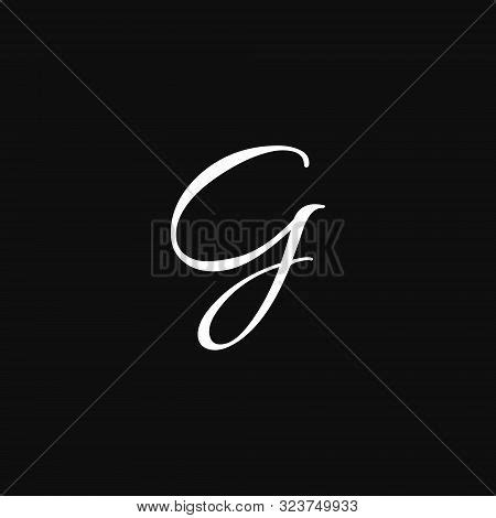 G.g Monogram Logo. G Vector & Photo (Free Trial) | Bigstock