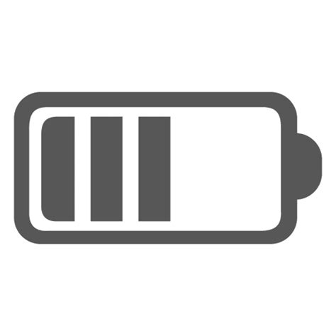 Battery icon - Transparent PNG & SVG vector file