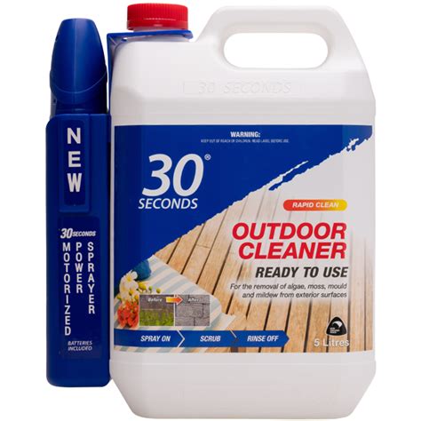 Outdoor Cleaner | 30 SECONDS | We know cleaning