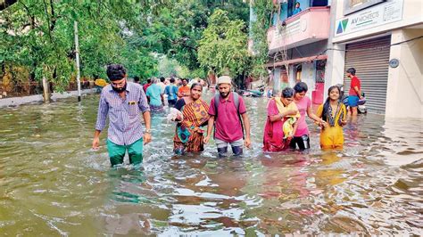 Cyclone Michaung: Parts of Chennai flooded, relief work expedited