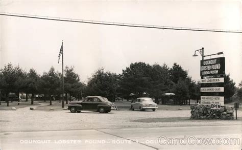 Ogunquit Lobster Pound, Route One Maine Postcard