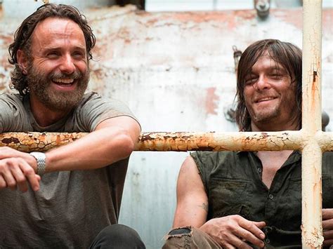 15 imágenes que harán que te enamores del 'bromance' entre Norman Reedus y Andrew Lincoln ...