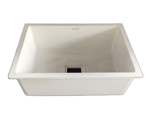 Latin White Quartz Kitchen Sink, Single at Rs 4500 in Bengaluru | ID ...