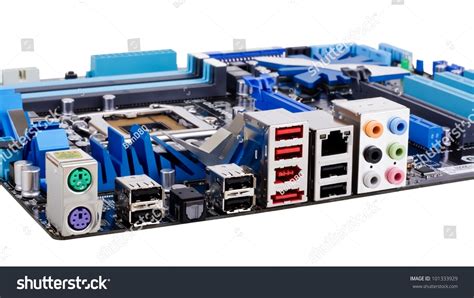 Typical New Pc Computer Motherboard Socket Stock Photo 101333929 | Shutterstock