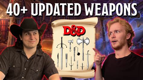 40+ NEW Abilities For 5E Weapons! | Spice Up Your Combat! | D&D - YouTube