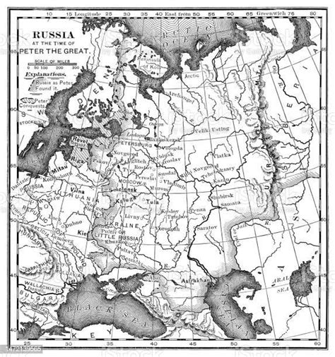 Map Of The Tsardom Of Russia 17th Century Stok Vektör Sanatı & 17. yüzyıl‘nin Daha Fazla Görseli ...