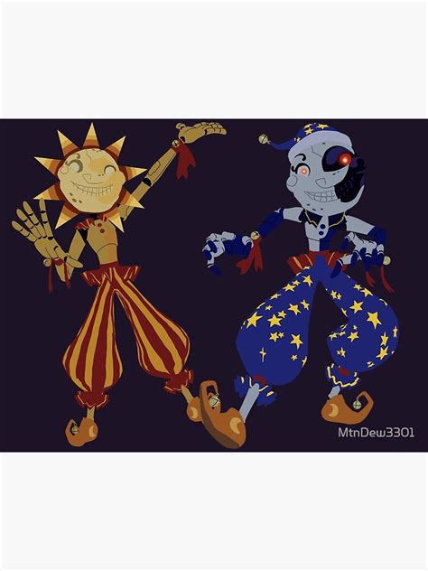 "Sun & Moon Animatronics" Art Print for Sale by MtnDew3301 | Redbubble