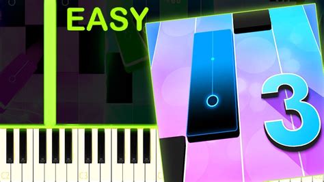 MAGIC TILES 3 THEME - EASY Piano Tutorial Acordes - Chordify