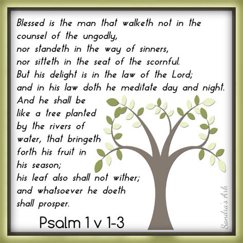 Pondering the Psalms - Psalm 1 | Encouraging verses, Encouraging bible ...