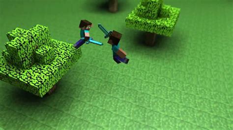 Herobrine vs Steve | Minecraft Adventures - YouTube