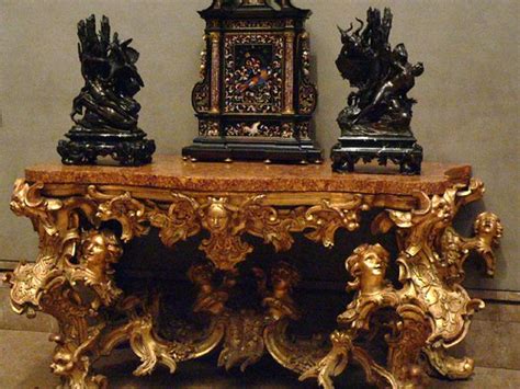 Roman Baroque Side Table 18th century 2 | Photographed at th… | Flickr