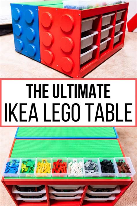 Ikea lego table hack your kids will love – Artofit