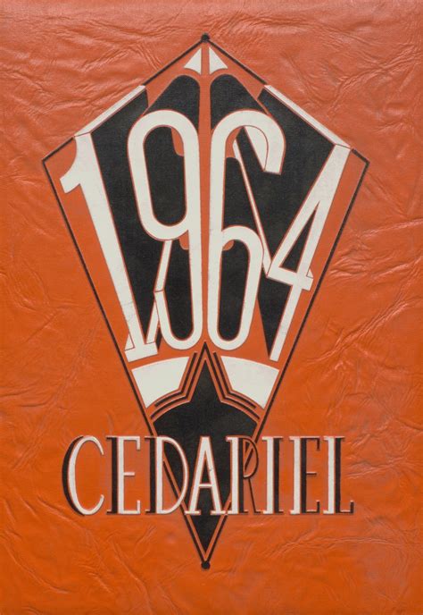 1964 yearbook from Cedarburg High School from Cedarburg, Wisconsin for sale