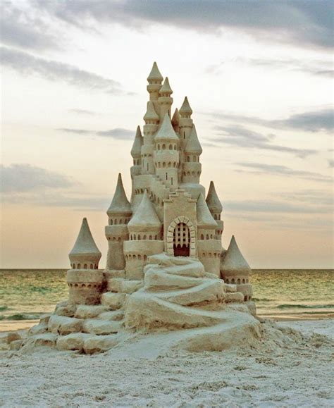 sand castle ideas easy - Lisha Nugent