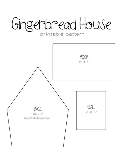 8+ Gingerbread House Templates | Free & Premium Templates