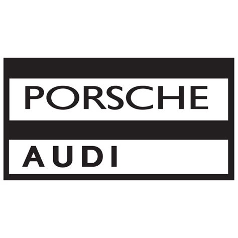 Porsche Audi logo, Vector Logo of Porsche Audi brand free download (eps ...