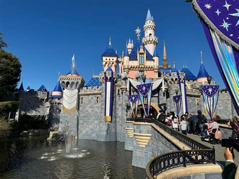 PHOTOS: New Fountains Flowing in Sleeping Beauty Castle Moat Ahead of Disney100 Celebration at ...