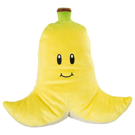 Super Mario Mario Kart Banana Mega Plush | SportsDirect.com USA