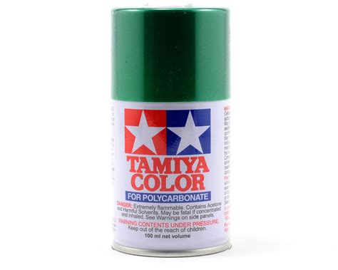 Tamiya PS-17 Metallic Green Lexan Spray Paint (100ml) [TAM86017] - HobbyTown