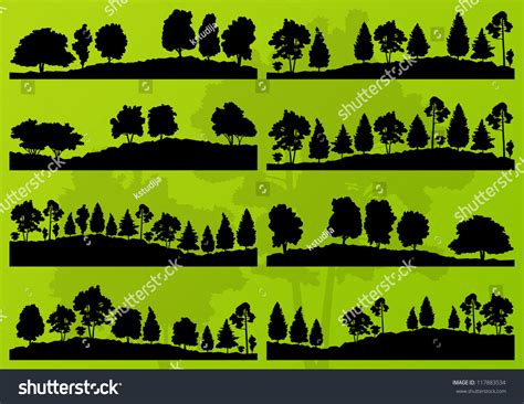 Trees hills silhouette 153,627 รายการ ภาพ ภาพสต็อกและเวกเตอร์ | Shutterstock