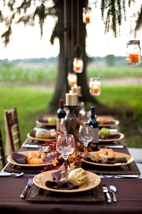 Thanksgiving DIY Tablescape a Dinner Party Ideas - Party Ideas | Party Printables Blog