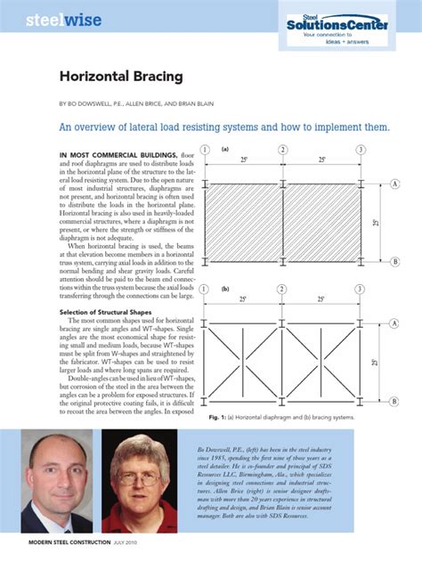 Lateral Load Resisting System | PDF | Beam (Structure) | Truss