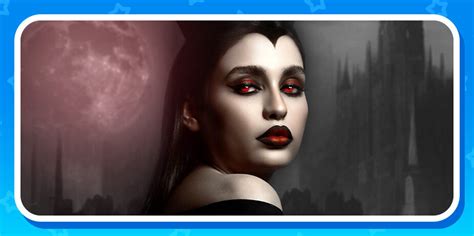 Halloween Vampire Contact Lenses