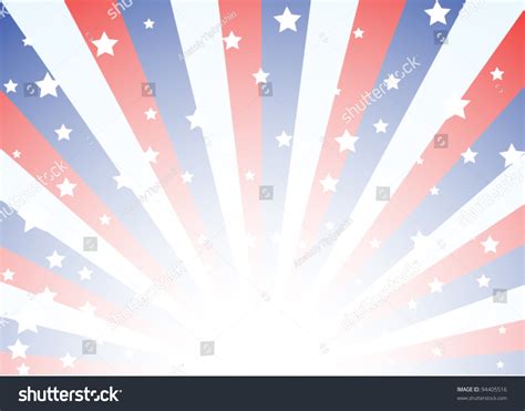 Background Featuring Red White Blue Stripes Stock Vector (Royalty Free) 94405516 | Shutterstock