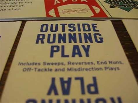 APBA Football 101 (Play Cards & Defensive Alignments) | Oguard62