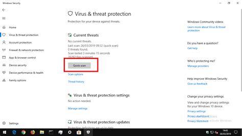 How to perform a virus scan in Windows 10 - OnMSFT.com