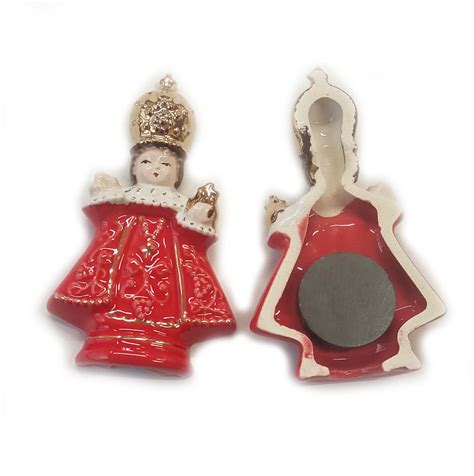 Gesù Bambino in ceramica calamitato – Negozio Santuario Gesù Bambino di ...