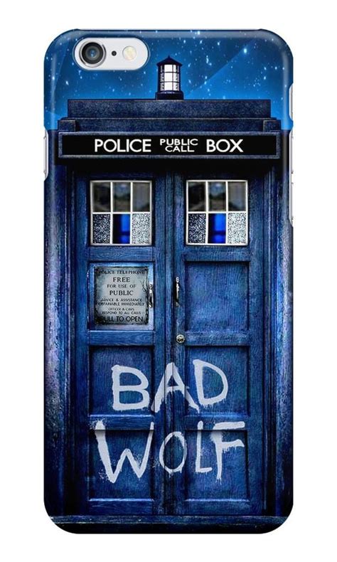 Bad Wolf TARDIS case ($25) | Doctor Who Phone Cases | POPSUGAR Tech Photo 6