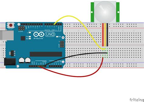 PIR Sensor with the Arduino