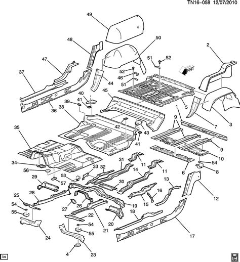 Understanding the Body Structure of Chevy Avalanche: A Helpful Diagram