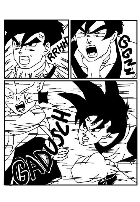 Gohan vs Garlic Jr. fan manga part 2 by UltimateFanManga on DeviantArt