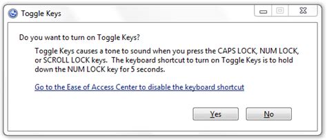 Windows Tip: Turn On Sound For CAPS Lock Warning [NUM Lock & Scroll Lock]