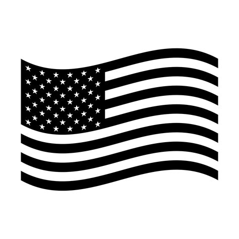 American Flag Decal SVG