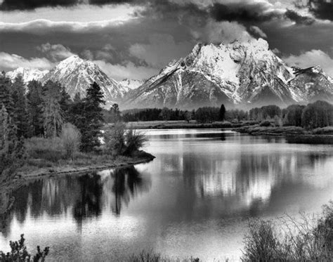 Tetons In Black And White Art Print by Dan Sproul | Black and white ...