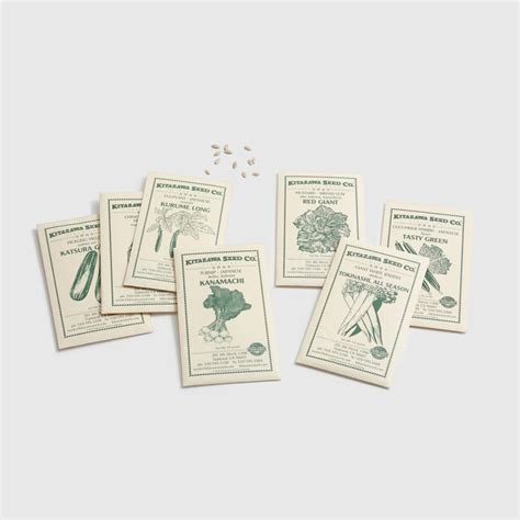 Tsukemono Japanese Pickling Seeds Set – COOL HUNTING®