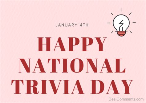 Happy National Trivia Day Image - DesiComments.com