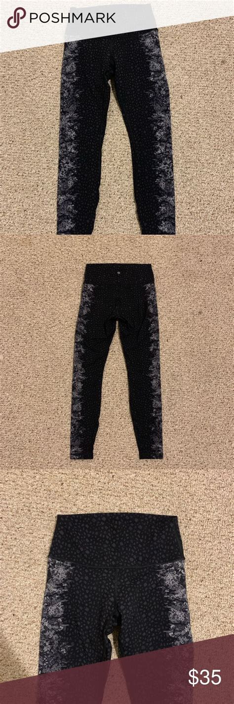 Lululemon patterned Wunder Under leggings | Clothes design, Leggings ...